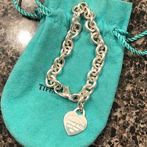 Tiffany’s Heart Bracelet, Sterling Silver